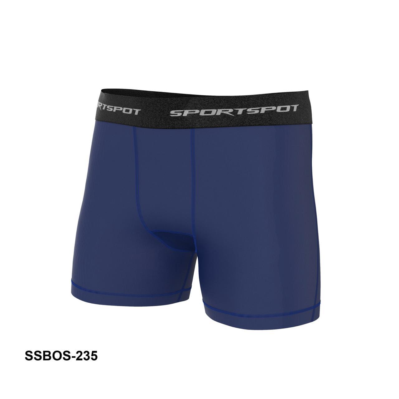 blue bicycling underwear boxers  