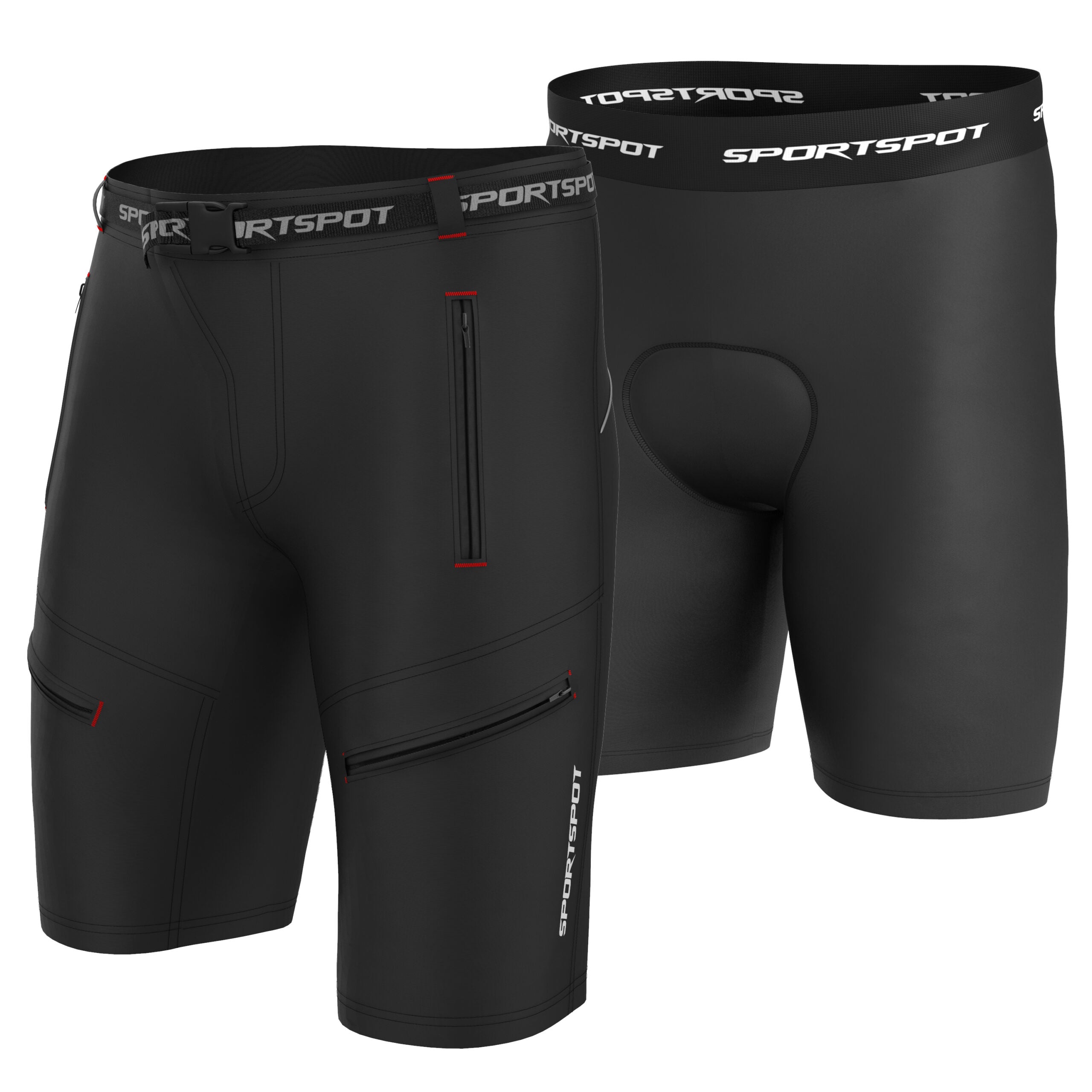 mtb mountain biking shorts with underpants