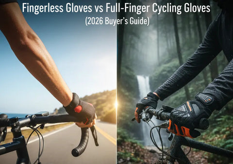 Fingerless Gloves vs Full Finger Cycling Gloves (2026 Buyer’s Guide)