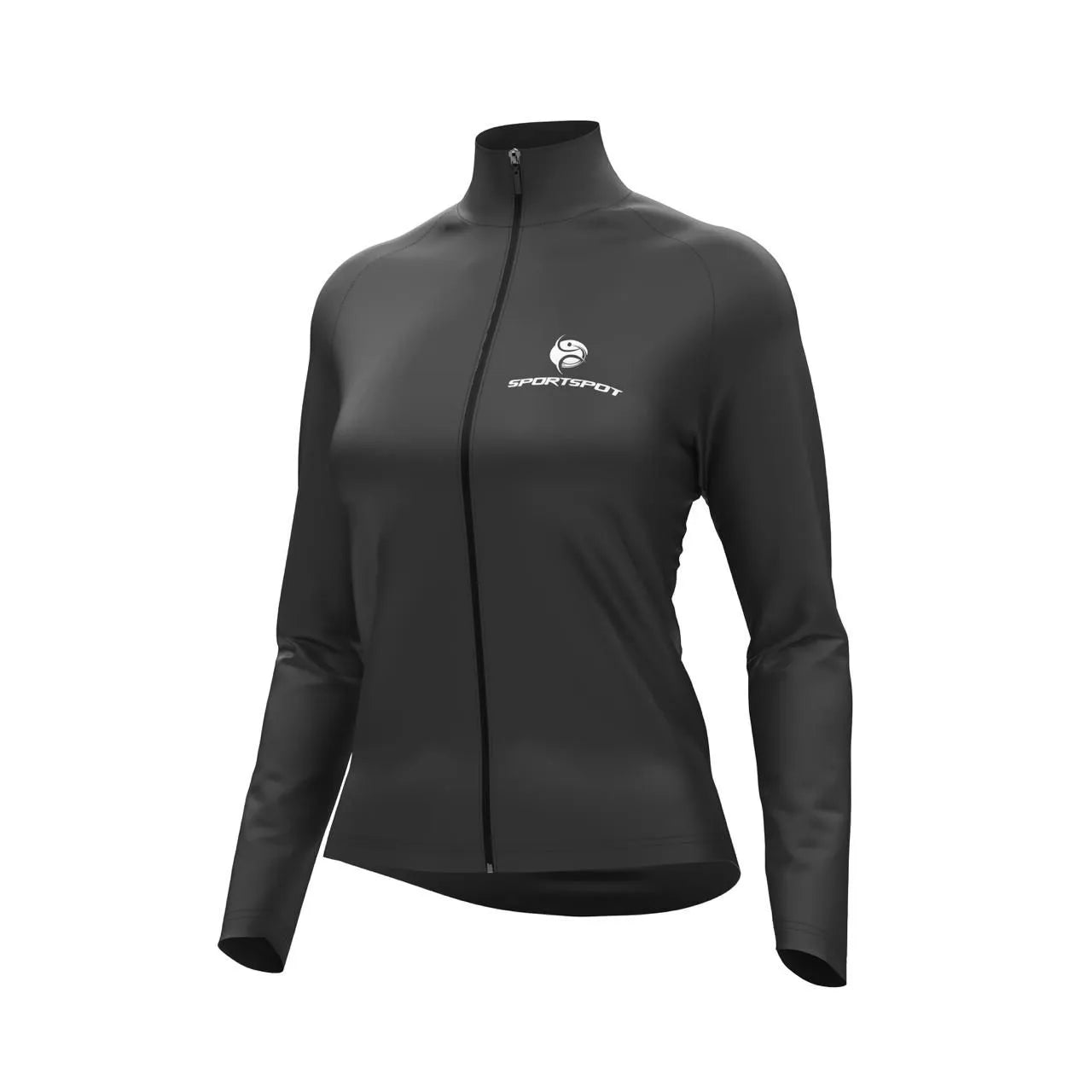 Kallie Reflective Cycling Jacket showing 360-degree reflective visibility for night safety