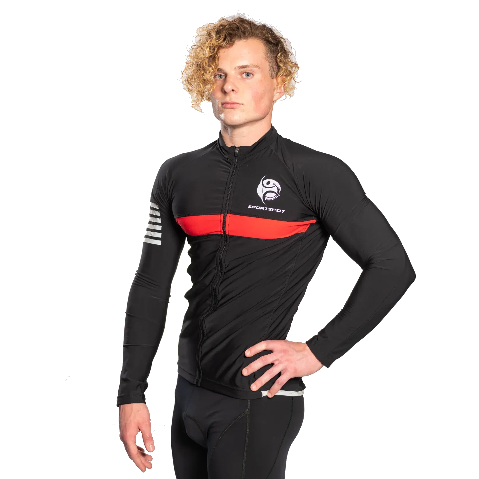 sportspot cycling suit with model