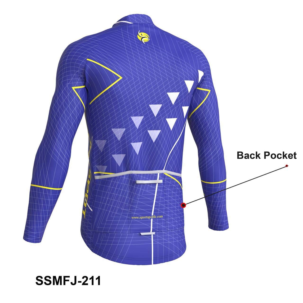 bicycling jersey set with full zippered front