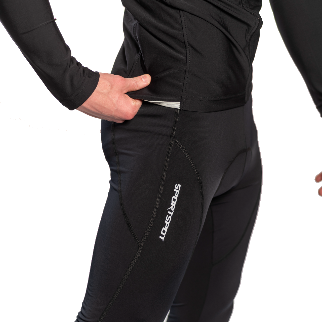 Men Bicycle Tights Padded Tights for Bicycling Sportspot