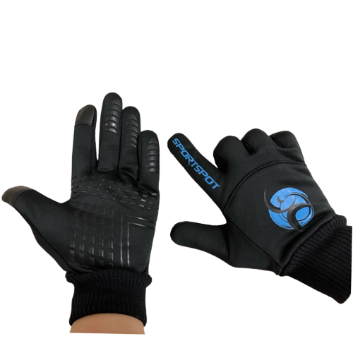 Full finger cycling gloves with gel padding and touchscreen fingertips