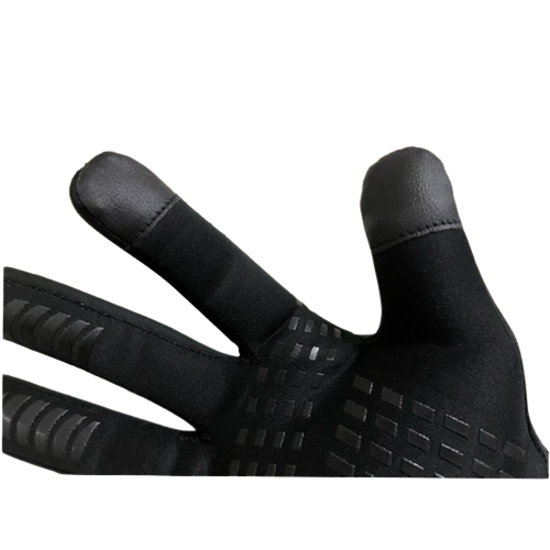 Thermal-lined full finger bike gloves designed for winter cycling